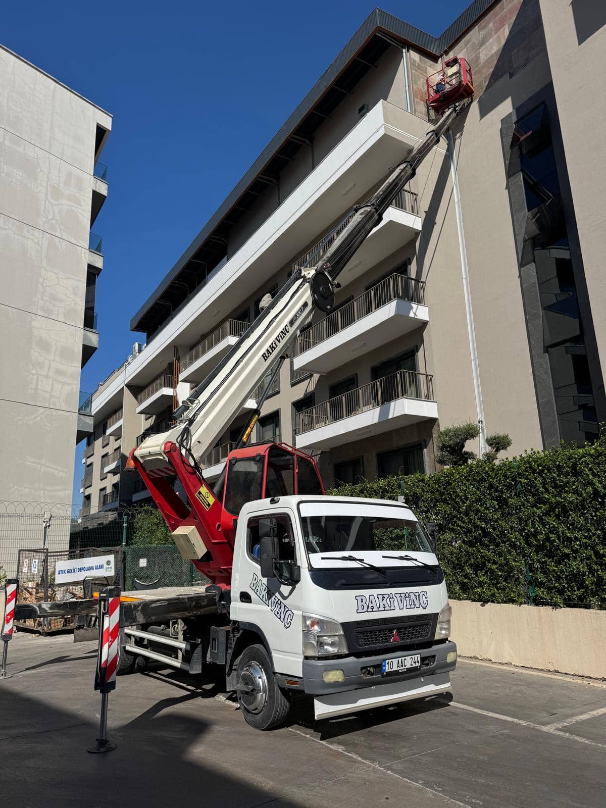 İzmir vinç kiralama çalışması 5
